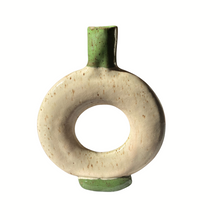 Load image into Gallery viewer, Ceramic Donut Vase
